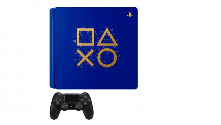 Консоль Sony PlayStation 4 Slim Days of Play Limited Edition 500GB Blue Black Геймпад Б/У - Retromagaz, image 3