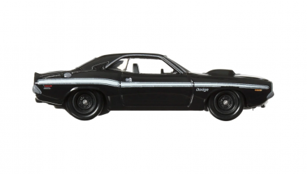 Машинка Premium Hot Wheels '70 Dodge Hemi Challenger Boulevard 1:64 GJT68/HKF25 Black - Retromagaz, image 4