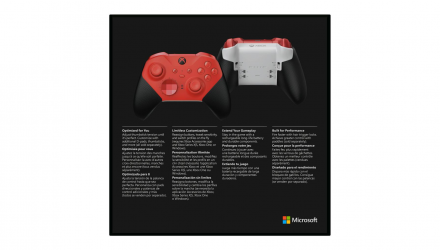 Геймпад Бездротовий Microsoft Xbox Series Elite Core Controller Version 2 Red Новий - Retromagaz, image 6