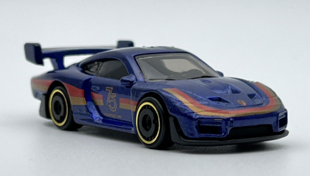 Машинка Базовая Hot Wheels Porsche 935 75 Exotics 1:64 HKH96 Blue - Retromagaz, image 5