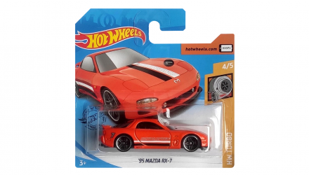 Машинка Базова Hot Wheels '95 Mazda RX-7 Turbo 1:64 GHD02 Orange - Retromagaz, image 1