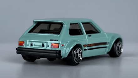 Тематична Машинка Hot Wheels `81 Toyota Starlet KP61 J-Imports 1:64 HWR57/HRT02 Green - Retromagaz, image 3