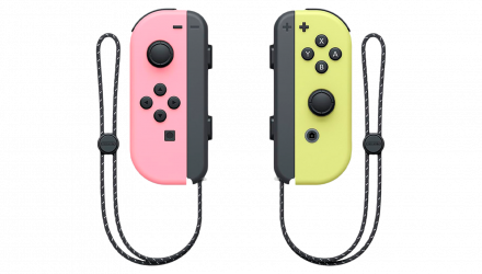 Контроллеры Беспроводной Nintendo Switch Joy-Con Pastel Pink Pastel Yellow Новый - Retromagaz, image 1