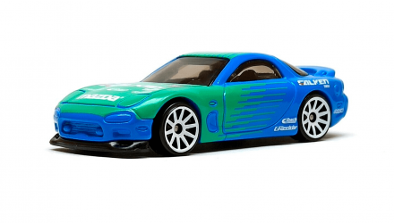 Машинка Базова Hot Wheels '95 Mazda RX-7 Fast & Furious Drift 1:64 HCV86 Blue - Retromagaz, image 3