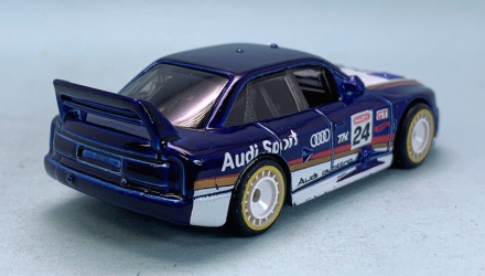 Машинка Базовая Hot Wheels Audi '90 Quattro Super Treasure Hunt STH Turbo 1:64 HTF36 Blue - Retromagaz, image 2