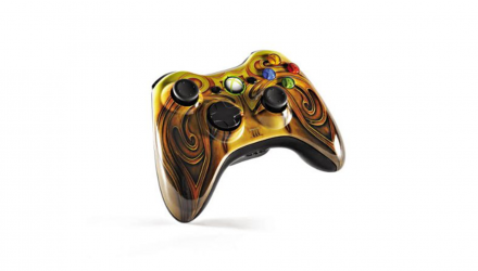 Геймпад Беспроводной Microsoft Xbox 360 Fable 3 Limited Edition Yellow Б/У - Retromagaz, image 3