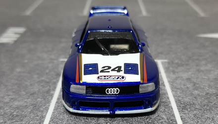 Машинка Базова Hot Wheels Audi '90 Quattro Turbo 1:64 HTC64 Blue - Retromagaz, image 5