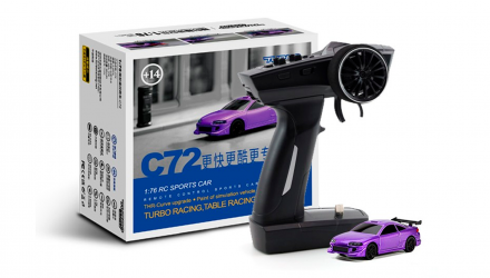 Машинка Радіокерована TurboRacing C72 RC Sport Speed Car 1:64 Purple - Retromagaz, image 4