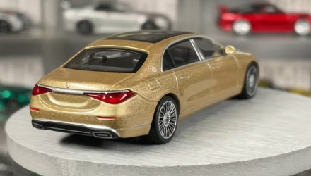 Машинка Premium MINI GT Mercedes-Maybach S680 1:64 Gold - Retromagaz, image 3