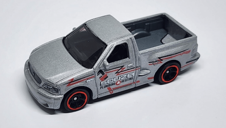 Машинка Базовая Hot Wheels '99 Ford F-150 SVT Lightning The `90S 1:64 HTB07 Silver - Retromagaz, image 2