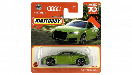 Машинка Большой Город Matchbox Audi TT RS Coupe Highway 1:64 HLD10 Green - Retromagaz, image 1