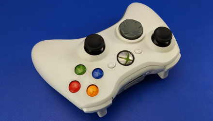 Геймпад Бездротовий Microsoft Xbox 360 White Б/У - Retromagaz, image 2