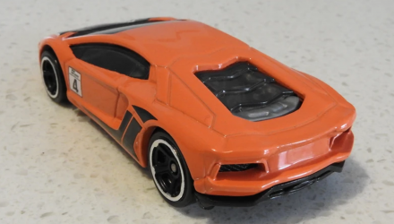 Тематична Машинка Hot Wheels Lamborghini Aventador LP 700-4 Gran Turismo 1:64 DJL20 Orange - Retromagaz, image 2