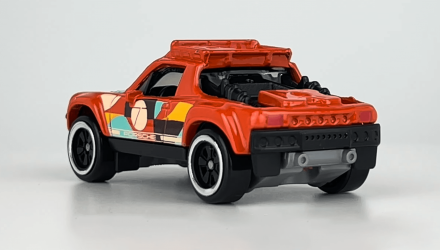 Тематическая Машинка Hot Wheels Porsche 914 Safari Type 7 Speed Graphics 1:64 HRT06 Orange - Retromagaz, image 2