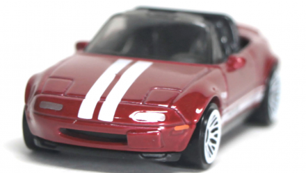 Машинка Базова Hot Wheels '91 Mazda MX-5 Miata Treasure Hunts Then and Now 1:64 GTC93 Red - Retromagaz, image 2