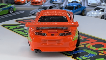 Тематична Машинка Hot Wheels Toyota Supra Brian O'Conner Fast & Furious 1:64 JBY30 Orange - Retromagaz, image 6