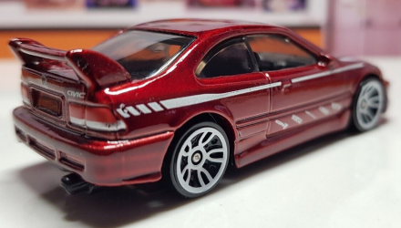 Тематическая Машинка Hot Wheels Honda Civic Si Honda 1:64 HDH21 Red - Retromagaz, image 3