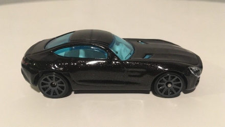 Машинка Базовая Hot Wheels '15 Mercedes-AMG GT Nightburnerz 1:64 FJX68 Black - Retromagaz, image 4