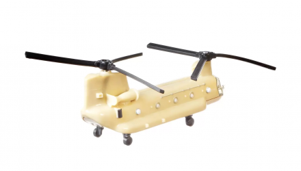 Тематическая Машинка Matchbox CH-47 Chinook Sky Busters 1:64 HHT34/HVM43 Brown - Retromagaz, image 3