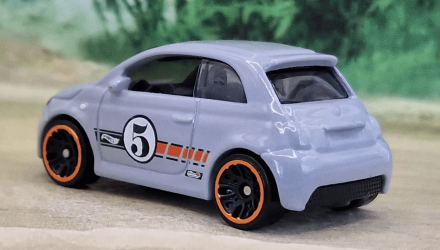 Машинка Базова Hot Wheels Fiat 500e Compact Kings 1:64 HTC18 Grey - Retromagaz, image 4