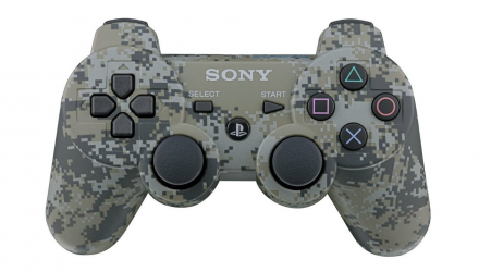 Геймпад Бездротовий Sony PlayStation 3 DualShock 3 Green Camo Б/У - Retromagaz, image 1