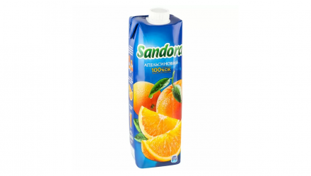 Сок Sandora Апельсиновый 950ml - Retromagaz, image 2