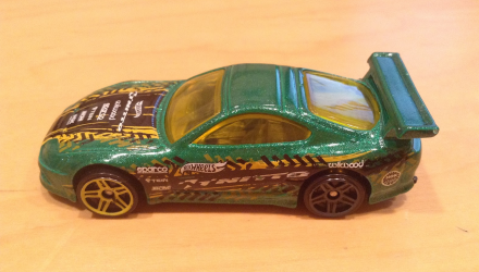 Машинка Базова Hot Wheels Toyota Supra Speed Graphics 1:64 DHR73 Green - Retromagaz, image 4