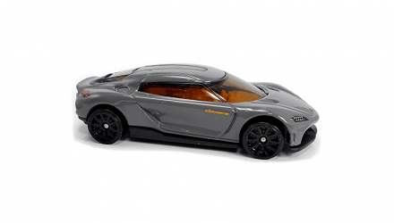 Машинка Базовая Hot Wheels Koenigsegg Gemera Turbo 1:64 HCT01 Grey - Retromagaz, image 3