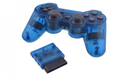 Геймпад Бездротовий RMC PlayStation 2 Blue Новий - Retromagaz, image 3