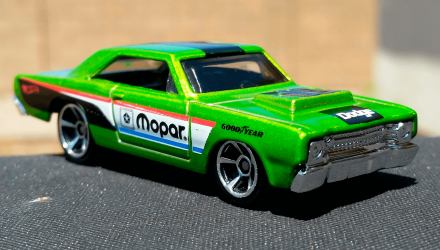 Машинка Базова Hot Wheels '68 Dodge Dart Mopar Speed Graphics 1:64 GHC87 Green - Retromagaz, image 3