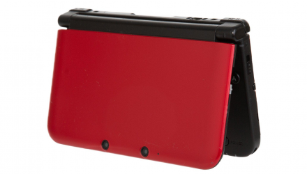 Набор Консоль Nintendo 3DS XL Модифицированная 32GB Red Black + 10 Встроенных Игр Б/У  + Чехол Твердый RMC Blue Новый - Retromagaz, image 3