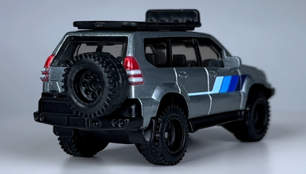 Машинка Premium Hot Wheels 2005 Toyota Land Cruiser Prado Off-Road 1:64 HKC70 Grey - Retromagaz, image 3