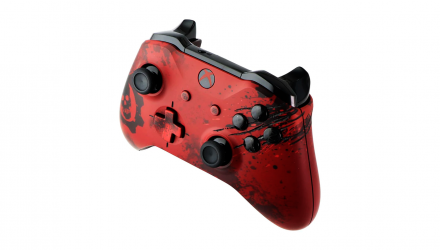 Геймпад Бездротовий Microsoft Xbox One Gears of War 4 Crimson Omen Limited Edition Version 2 Red Б/У - Retromagaz, image 6