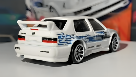 Тематична Машинка Hot Wheels Volkswagen Jetta MK3 Decades of Fast & Furious 1:64 HNR88/HRW44 White - Retromagaz, image 3