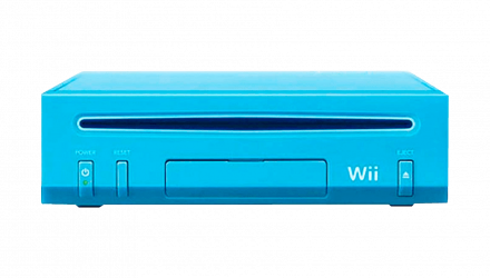 Консоль Nintendo Wii Family Edition RVL-101 Limited Edition Europe Модифікована 32GB Blue + 10 Вбудованих Ігор Без Геймпада Б/У - Retromagaz, image 1