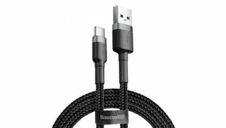 Кабель Baseus Cafule 2A USB 2.0 - USB Type-C 2m - Retromagaz, image 1