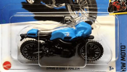 Машинка Базова Hot Wheels BMW R nineT Racer Treasure Hunts Moto 1:64 HKL01 Blue - Retromagaz, image 3