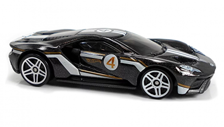 Машинка Базовая Hot Wheels '17 Ford GT Then and Now 1:64 GTC78 Black - Retromagaz, image 3