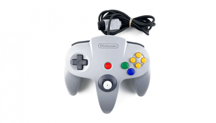 Набір Консоль Nintendo N64 FAT Europe Charcoal Grey Б/У + Геймпад Дротовий Grey 1.8m 2 шт Б/У - Retromagaz, image 4