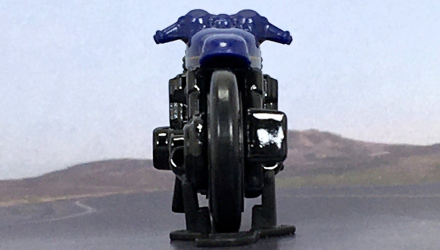 Машинка Базова Hot Wheels Honda CB750 Cafe Moto 1:64 HKG49 Blue - Retromagaz, image 6