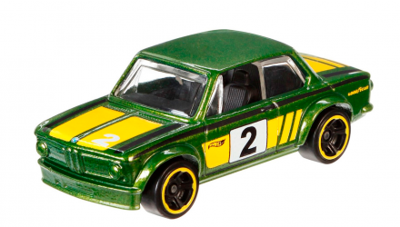 Тематическая Машинка Hot Wheels BMW 2002 BMW 1:64 DJM83 Green - Retromagaz, image 2