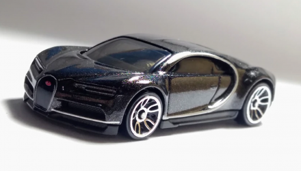 Машинка Базовая Hot Wheels '16 Bugatti Chiron Factory Fresh 1:64 GHC02 Black - Retromagaz, image 2