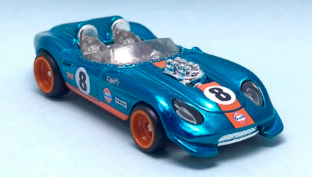 Машинка Базова Hot Wheels Glory Chaser Gulf Super Treasure Hunt STH Roadsters 1:64 HKL11 Blue - Retromagaz, image 2