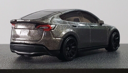 Машинка Базова Hot Wheels Tesla Model Y Green Speed 1:64 HKK20 Metallic Silver - Retromagaz, image 2