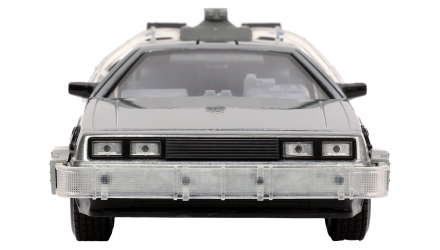 Машинка Jada Delorean DMC-12 Back to the Future 1 Time Machine 1:24 Silver - Retromagaz, image 4