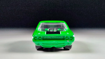 Машинка Базовая Hot Wheels '70 Dodge Hemi Challenger Muscle Mania 1:64 HKJ55 Green - Retromagaz, image 5