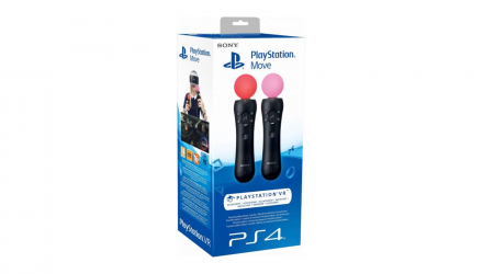 Контролери Бездротовий Sony PlayStation 4 Move Controller Twin Pack Black Новий - Retromagaz, image 5