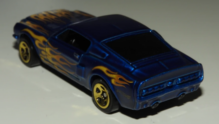 Машинка Базовая Hot Wheels '68 Shelby GT500 Flames 1:64 GHD60 Blue - Retromagaz, image 3