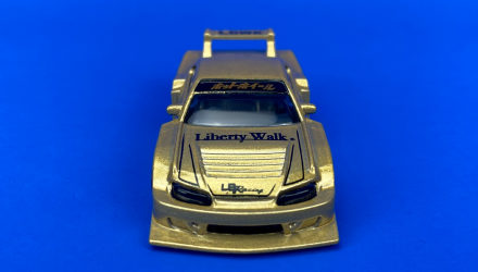 Машинка Базовая Hot Wheels Liberty Walk LB Super Silhouette Nissan Silvia (S15) Modified 1:64 HKK47 Gold - Retromagaz, image 5