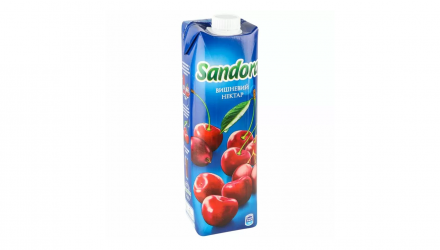 Сок Sandora Вишневый 950ml - Retromagaz, image 2